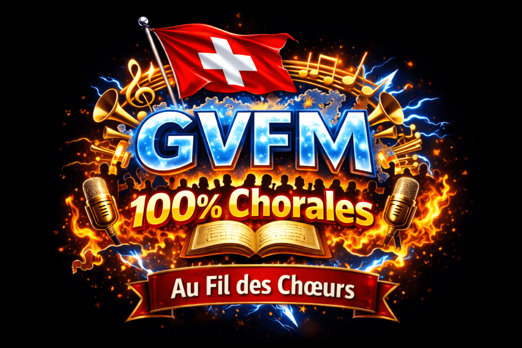 Janvier et février sur GVFM 100% Chorales